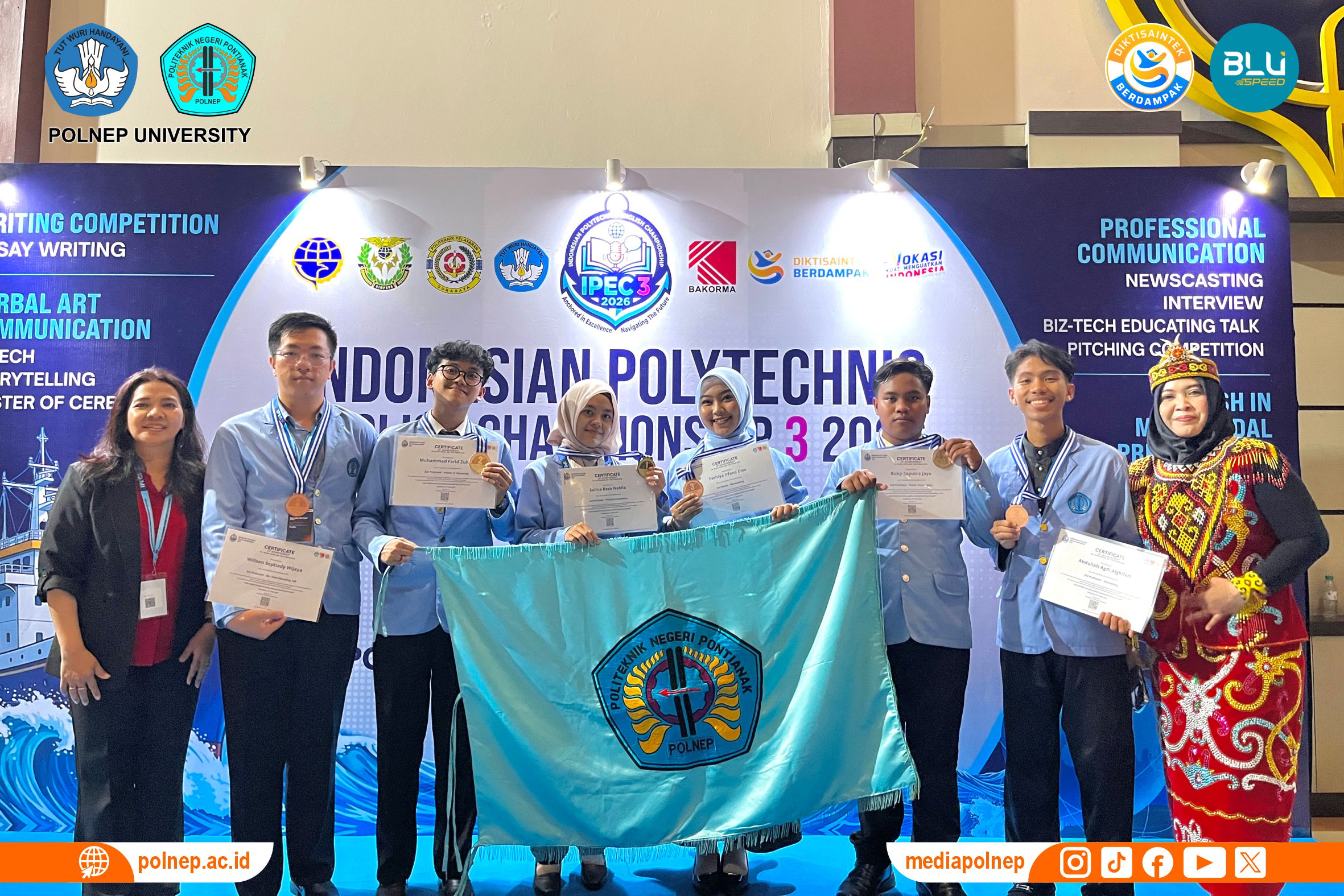 MAHASISWA POLNEP KEMBALI TOREHKAN PRESTASI DI TINGKAT NASIONAL, RAIH ...