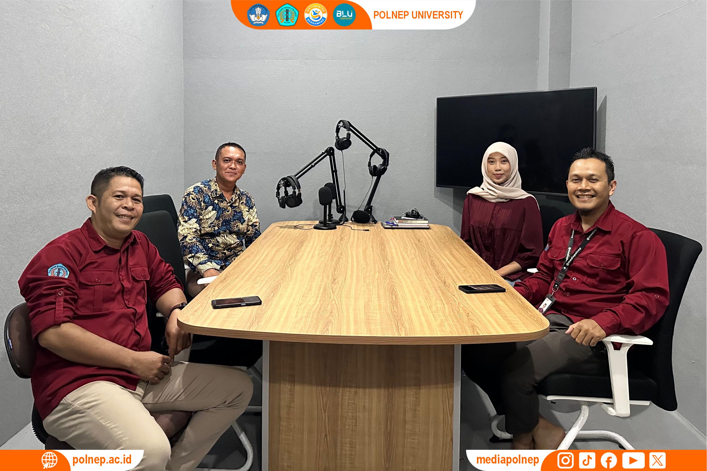 HUMAS POLNEP SAMBUT KUNJUNGAN KOORDINATOR HUMAS POLTESA, PERKUAT SINERGI ANTARPERGURUAN TINGGI VOKASI DI KALIMANTAN BARAT