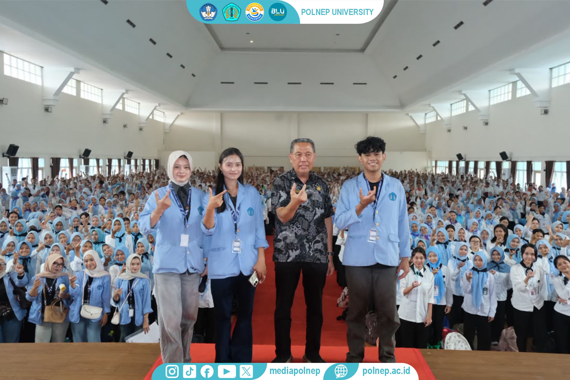 PKKMB POLITEKNIK NEGERI PONTIANAK MEMASUKI HARI KEDUA: KENAL JURUSAN, KURIKULUM, UKT, HINGGA PELUANG PERTUKARAN MAHASISWA