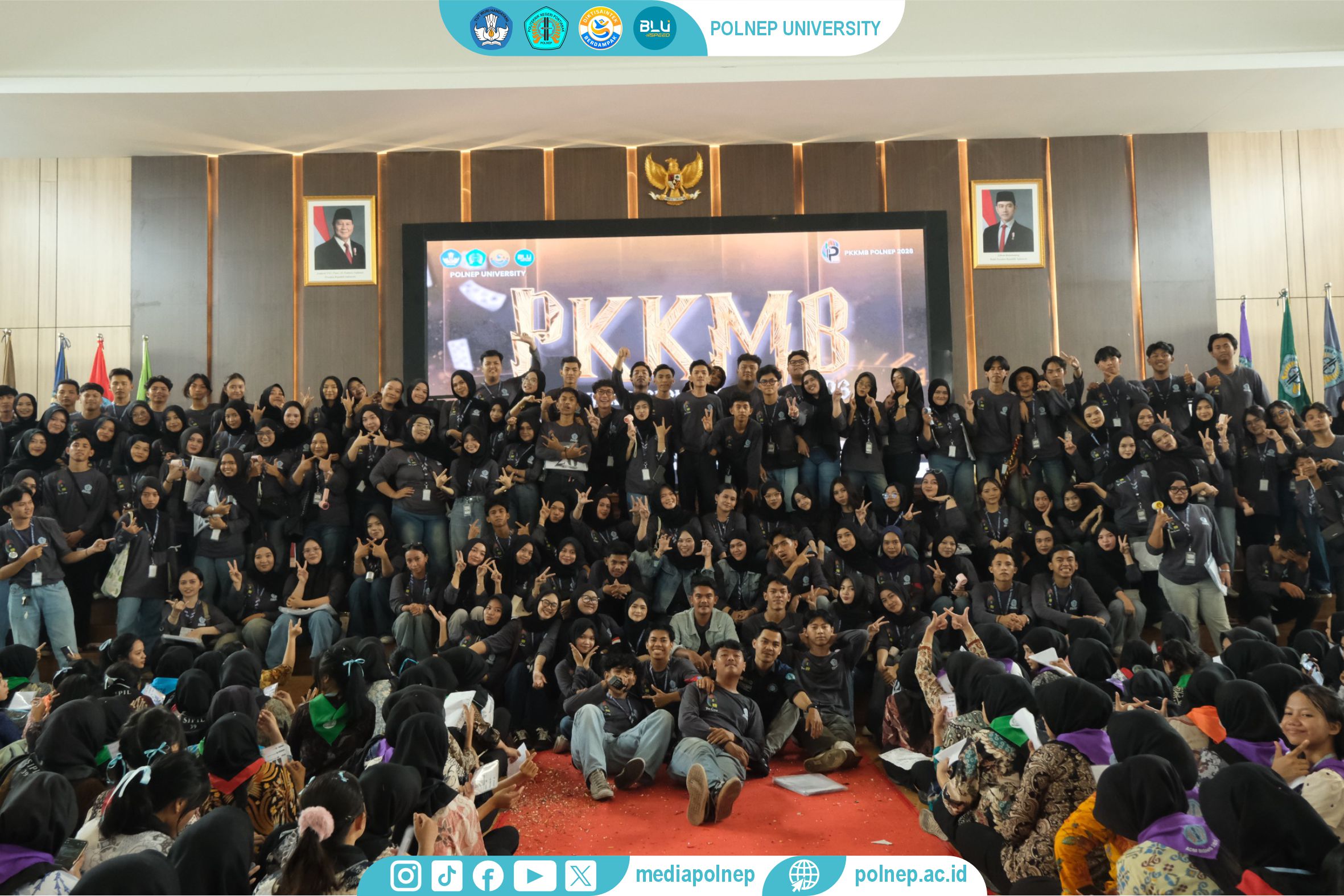 TIGA HARI PENUH CERITA, RANGKAIAN PKKMB POLITEKNIK NEGERI PONTIANAK RESMI BERAKHIR DENGAN SEMANGAT KEBERSAMAAN