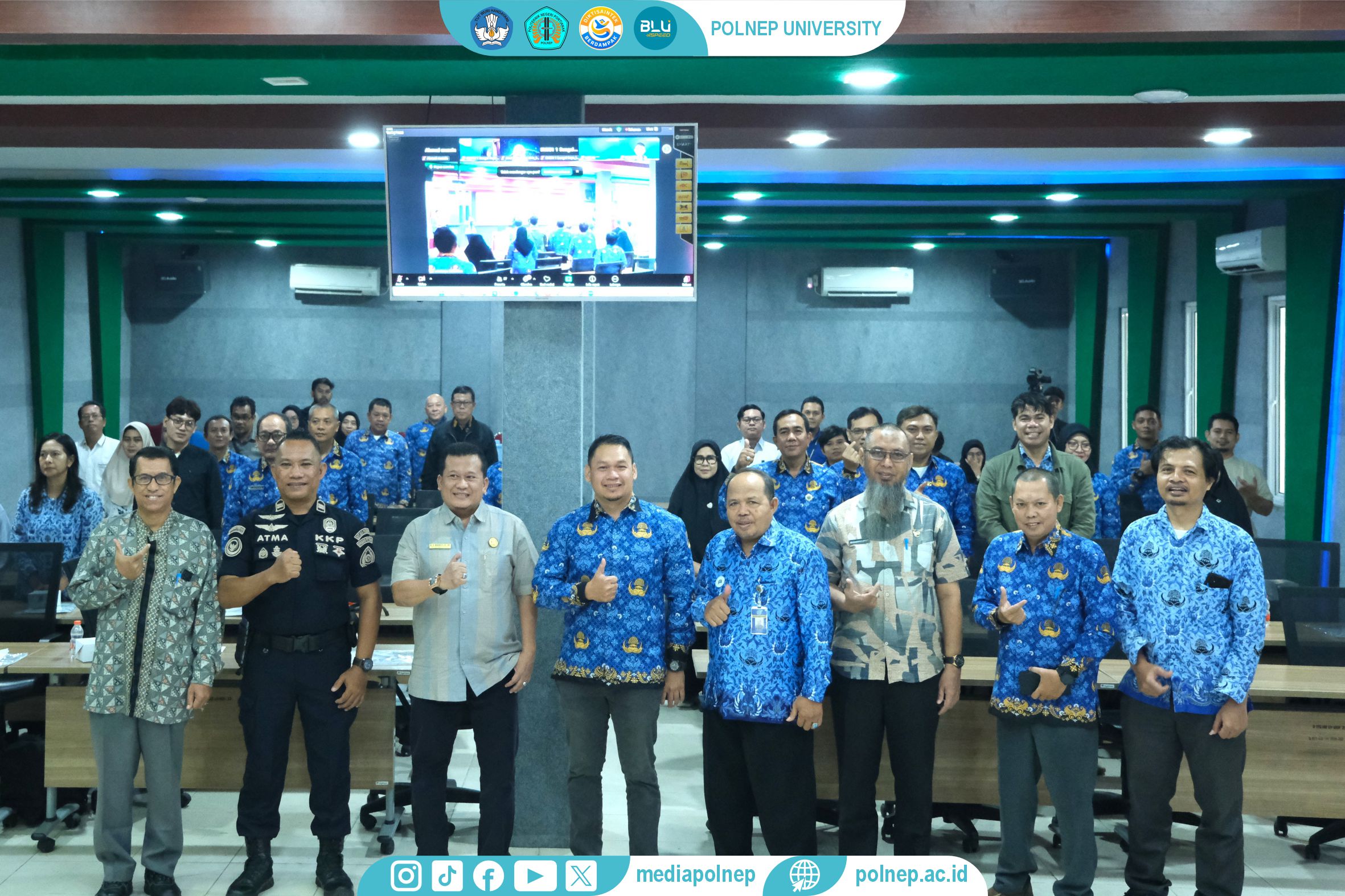 JURUSAN ILMU KELAUTAN DAN PERIKANAN POLNEP GELAR LOKAKARYA KURIKULUM OBE DAN BERORIENTASI SDGS UNTUK PEMBUKAAN DUA PROGRAM STUDI BARU