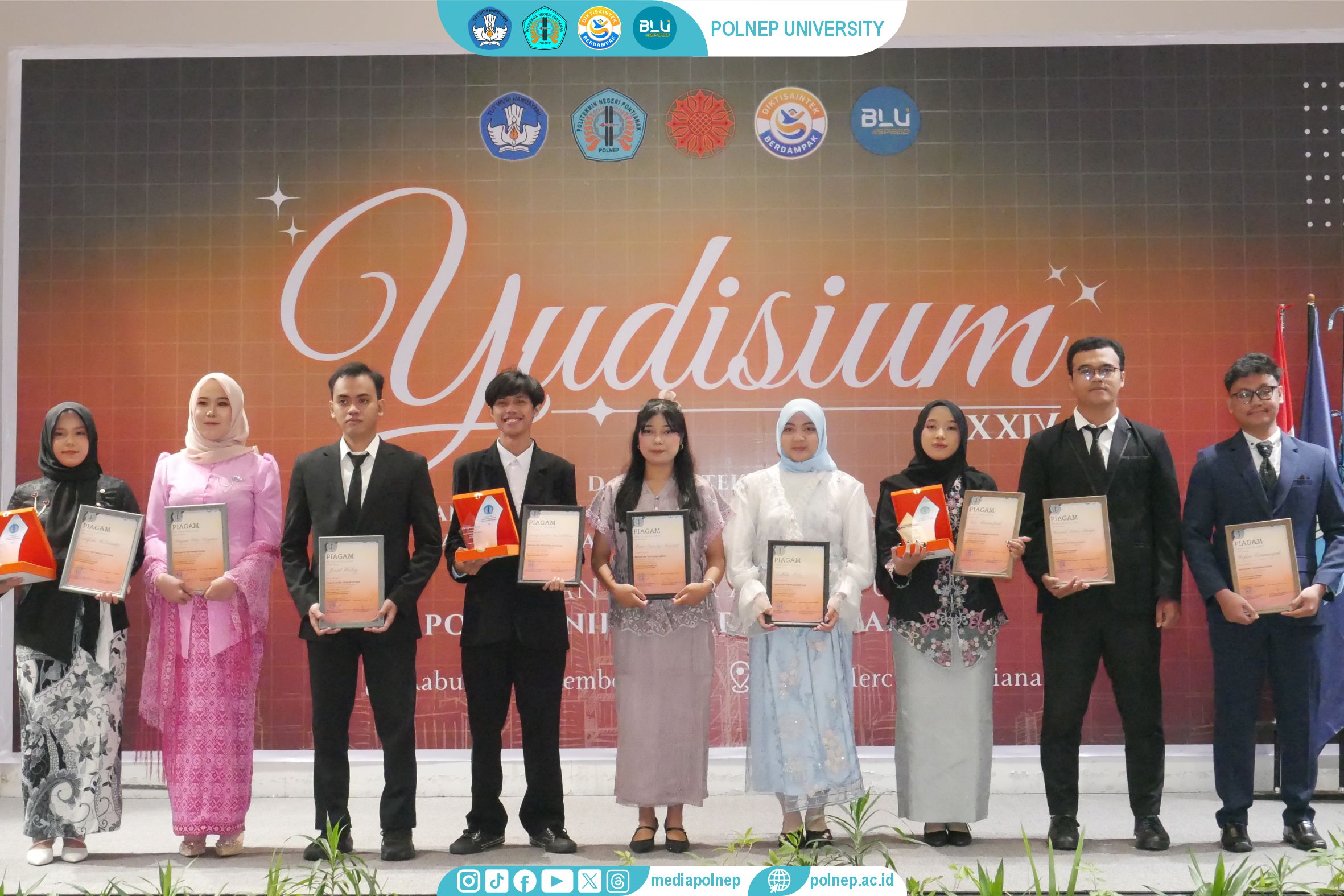 163 MAHASISWA JURUSAN TEKNIK ARSITEKTUR POLNEP IKUTI YUDISIUM, SIAP MENAPAKI PERJALANAN BARU