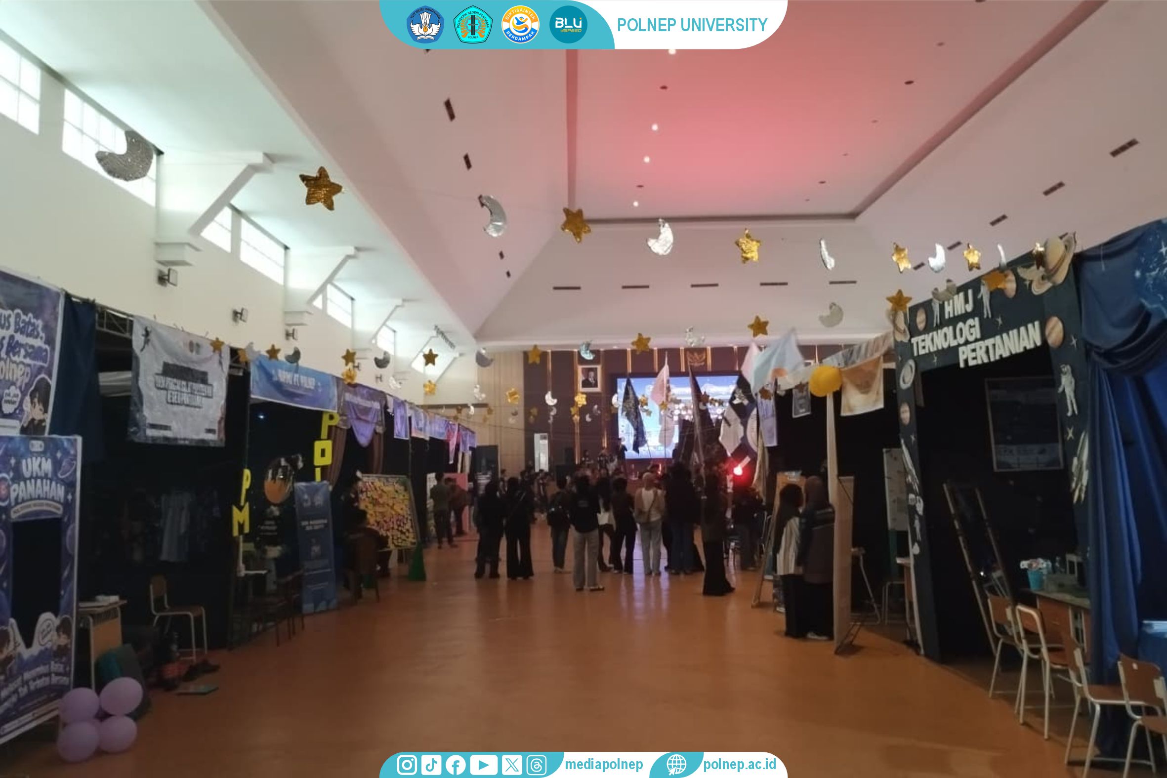 EXPO ORMAWA POLNEP 2026 HADIRKAN KREATIVITAS DAN BERAGAM KEGIATAN MAHASISWA