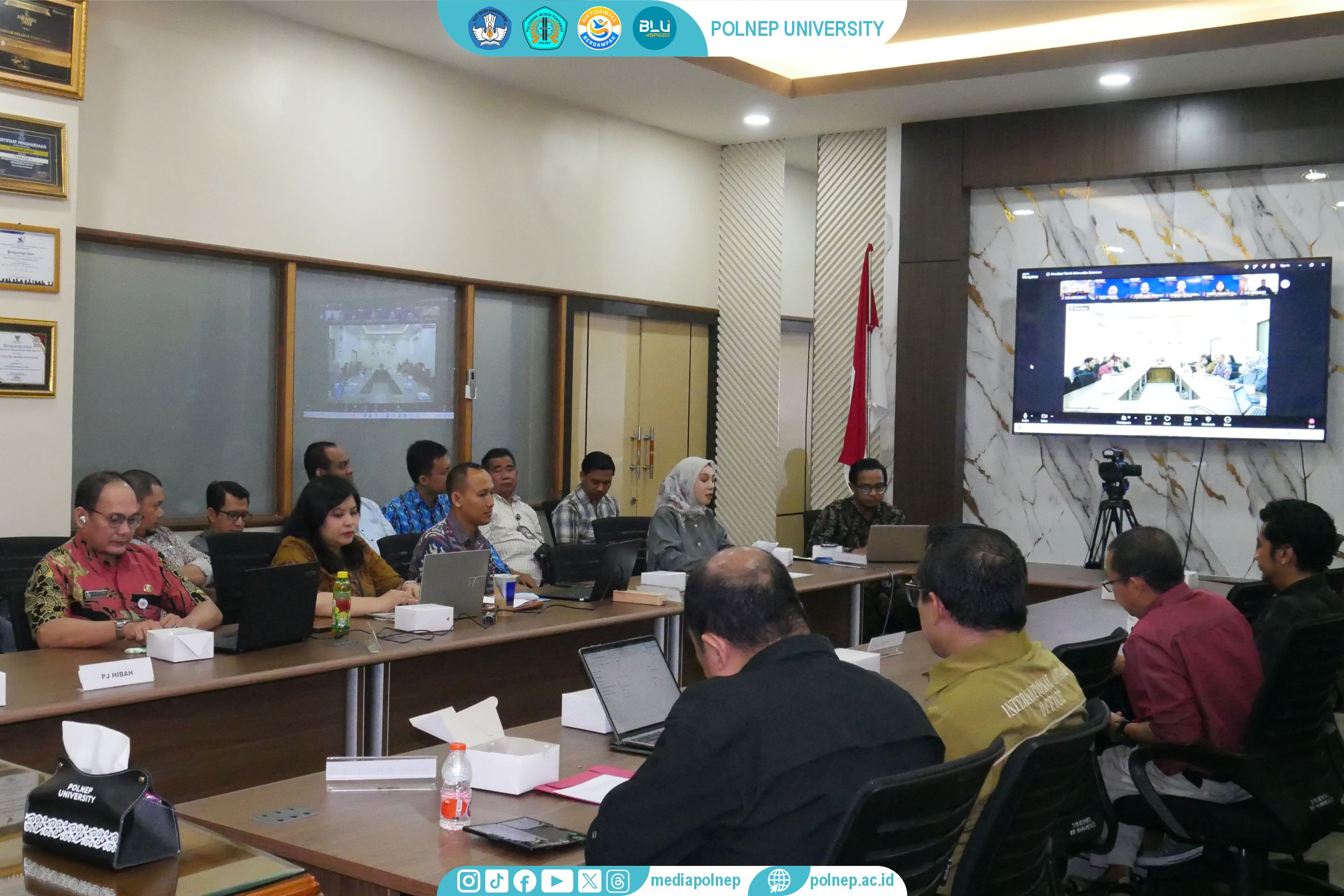 PROGRAM STUDI D3 TEKNOLOGI INFORMASI PSDKU SUKAMARA POLNEP JALANI ASESMEN LAPANGAN
