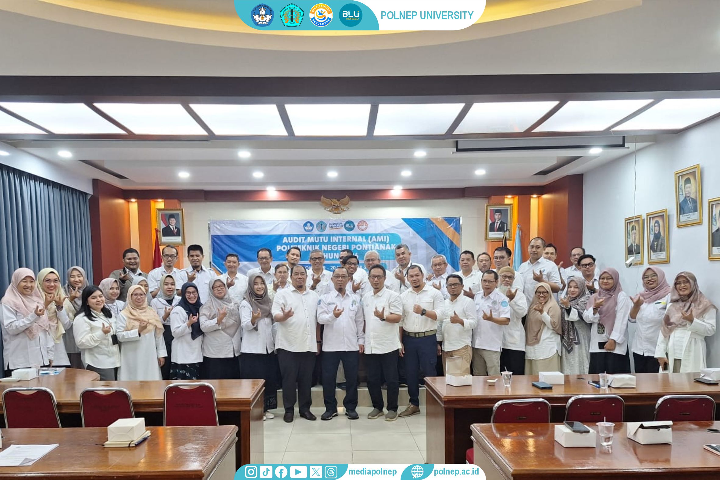 POLNEP GELAR AUDIT MUTU INTERNAL 2026, PERKUAT PENJAMINAN MUTU MELALUI EVALUASI CAPAIAN STANDAR PERGURUAN TINGGI