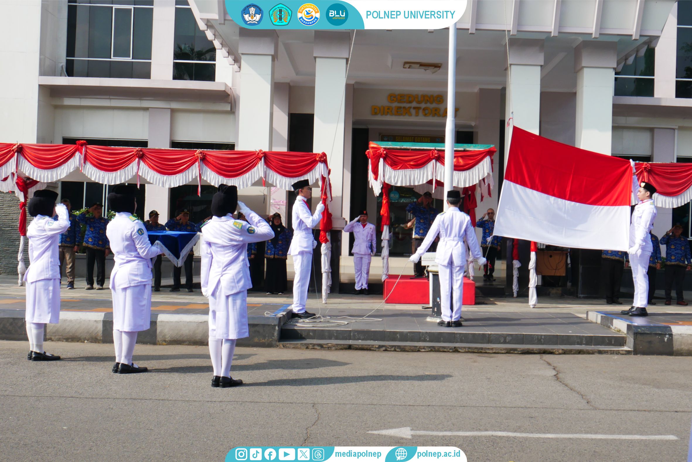 POLNEP GELAR UPACARA PERINGATAN HARI SUMPAH PEMUDA, TEGUHKAN SEMANGAT PERSATUAN DAN NASIONALISME