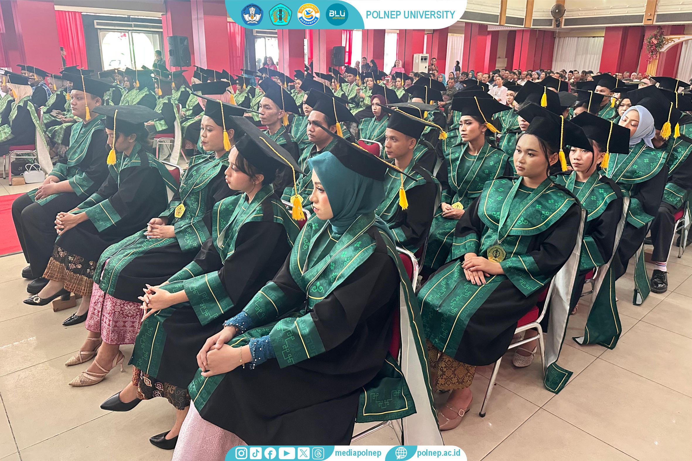 PSDKU POLNEP DI KABUPATEN SANGGAU GELAR WISUDA KE-6, PULUHAN LULUSAN SIAP BERKONTRIBUSI UNTUK DAERAH